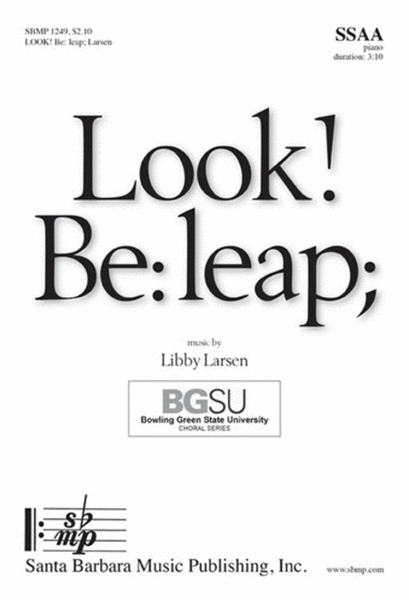 Look! Be: leap; image number null