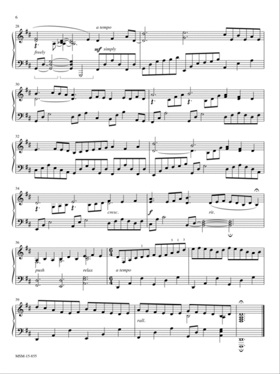 The Quiet Harvest The Quiet Harvest Piano Solo scores gallery preview page 6