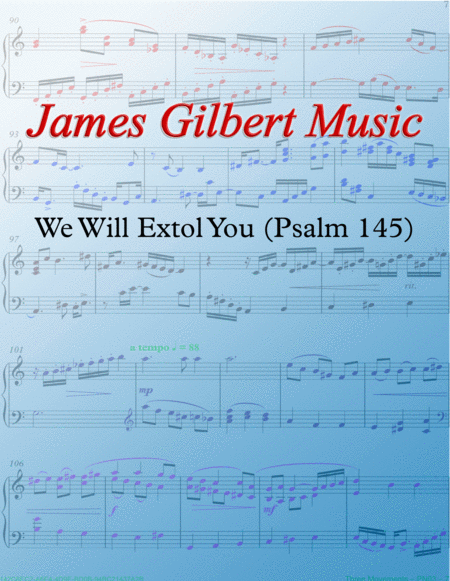 We Will Extol You (Psalm 145) image number null
