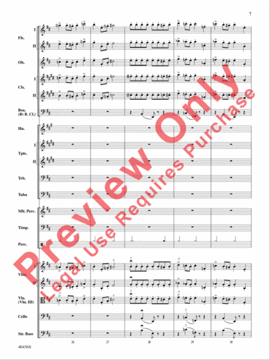 The Magic of Harry Potter Full Orchestra scores gallery preview page 8