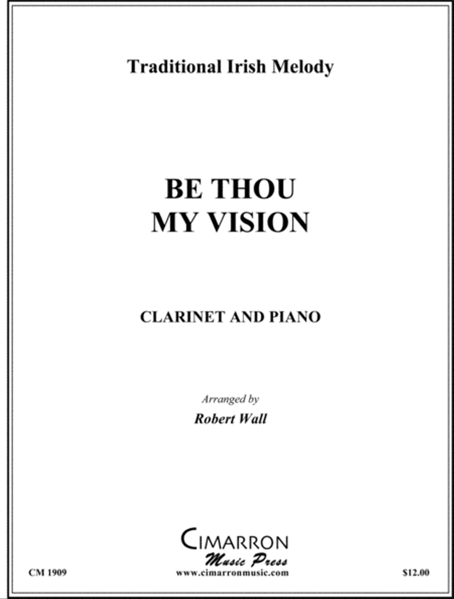 Be Thou My Vision Clarinet Solo scores gallery preview page 1