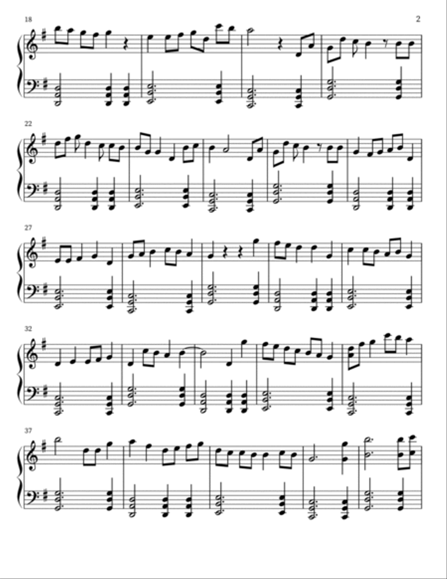 Look at the stars Look at the stars Piano Solo scores gallery preview page 2