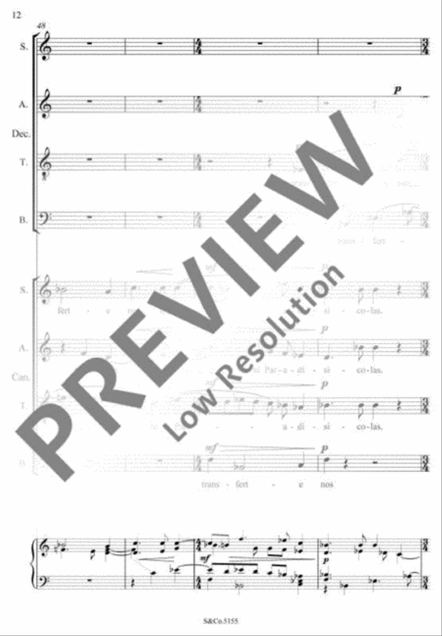 Plebs angelica A Cappella scores gallery preview page 15
