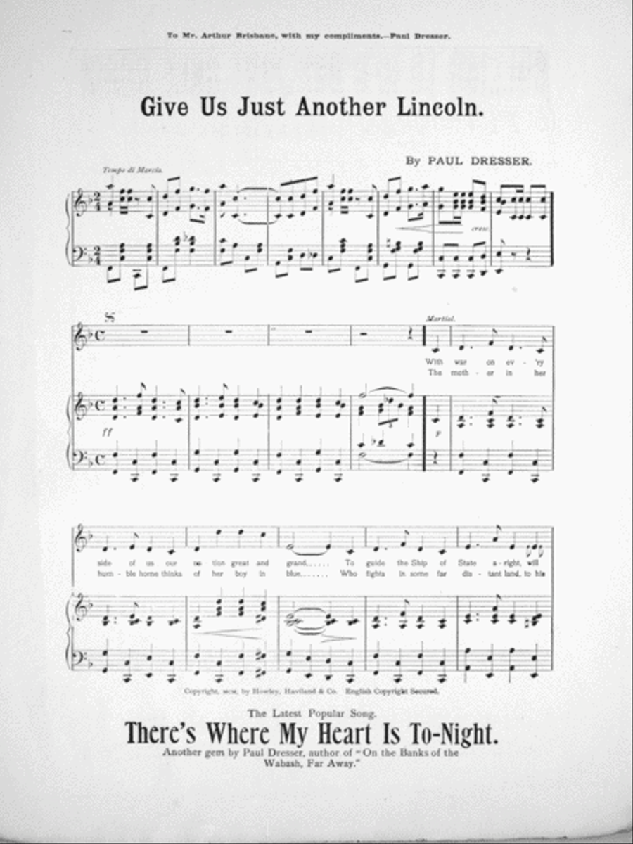 Give Us Just Another Lincoln Voice scores gallery preview page 2