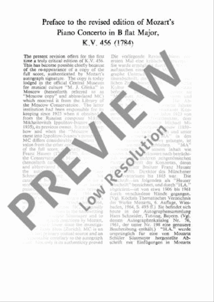 Concerto No. 18 Bb major Orchestra scores gallery preview page 15
