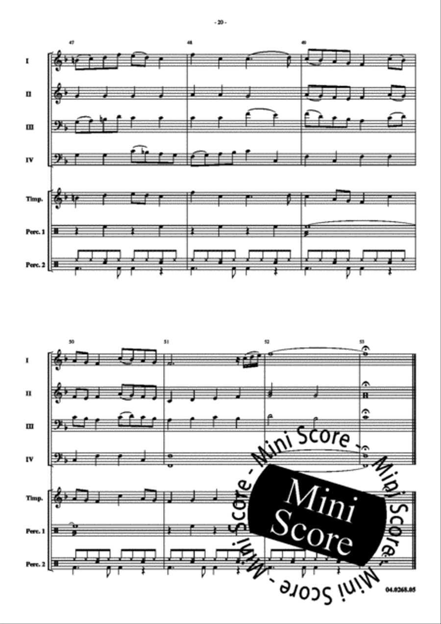 Hever Castle Brass Band scores gallery preview page 24