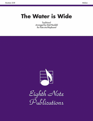 Book cover for The Water Is Wide
