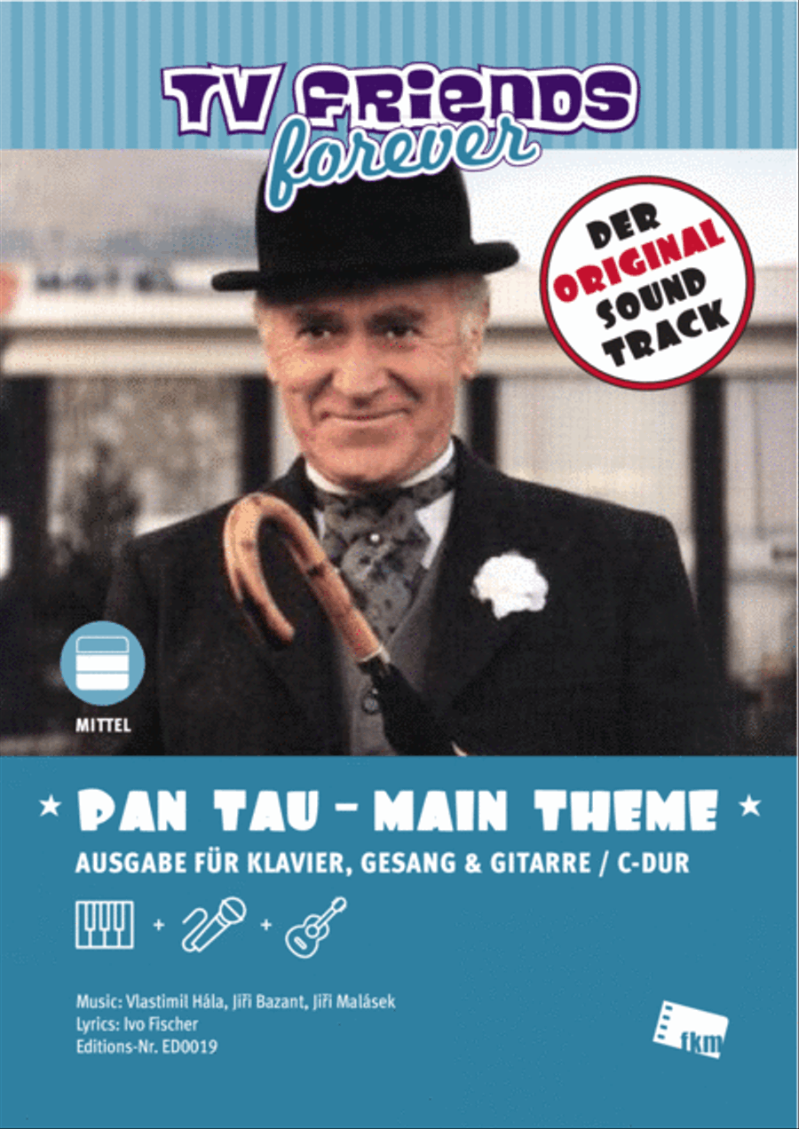 Pan Tau: Main Theme Pan Tau: Main Theme Piano, Vocal, Guitar scores gallery preview page 1