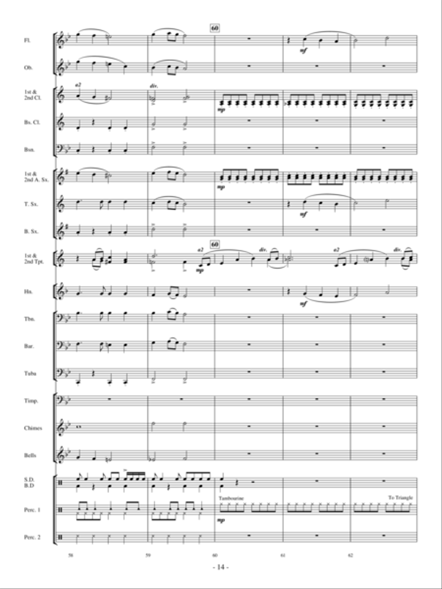 Kaleidoscope Kaleidoscope Concert Band scores gallery preview page 13