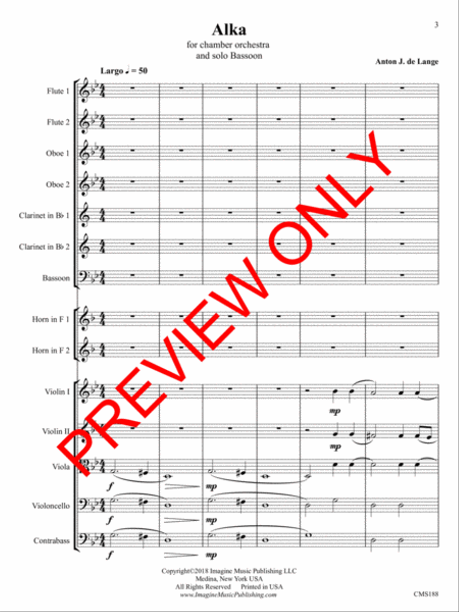Alka Chamber Orchestra scores gallery preview page 4