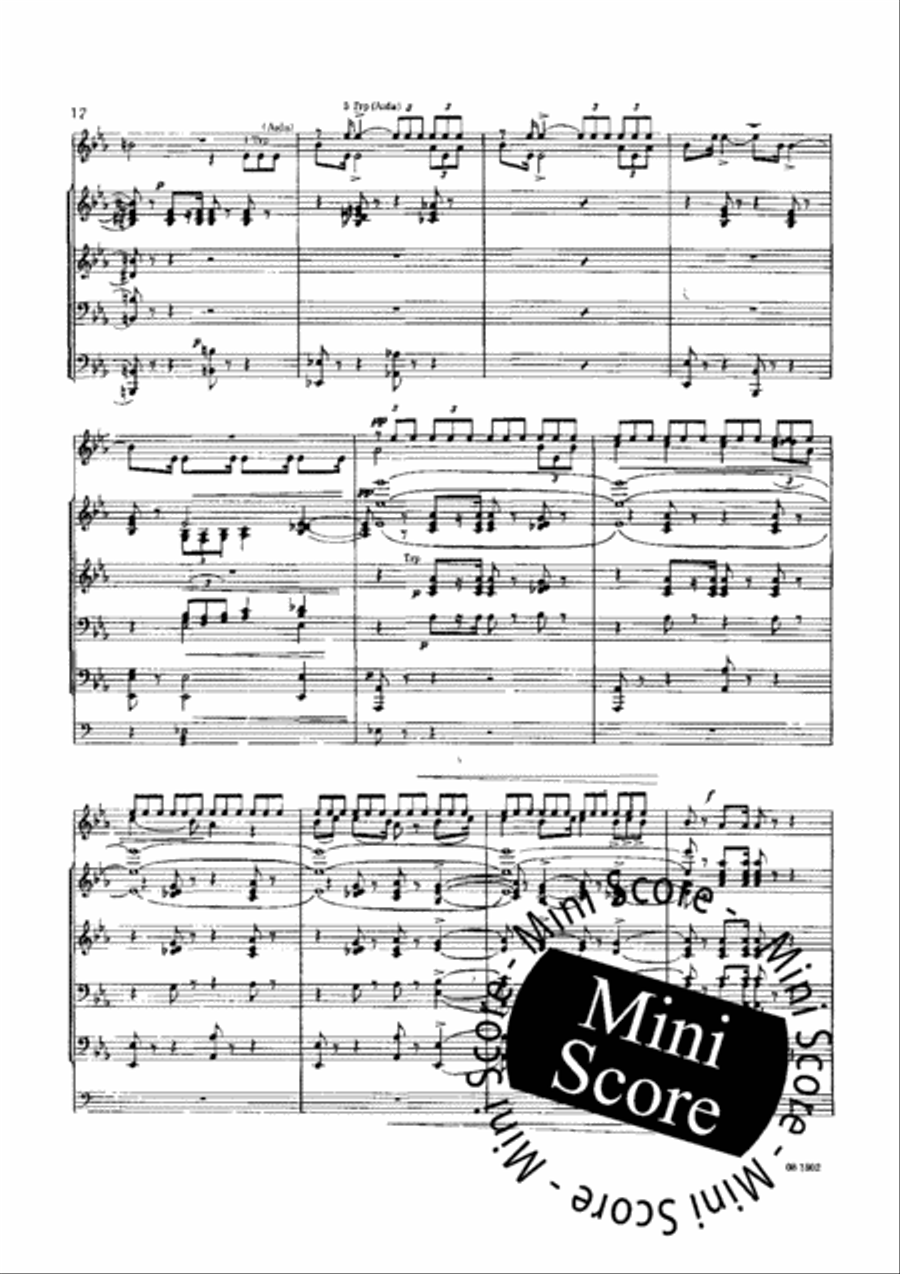 Hymn and Triumphal March from Aida SAT scores gallery preview page 14