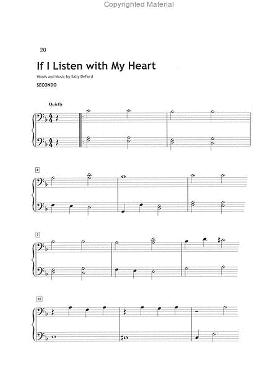 Latter-day Saint Kids Piano Duets IX Easy Piano scores gallery preview page 5