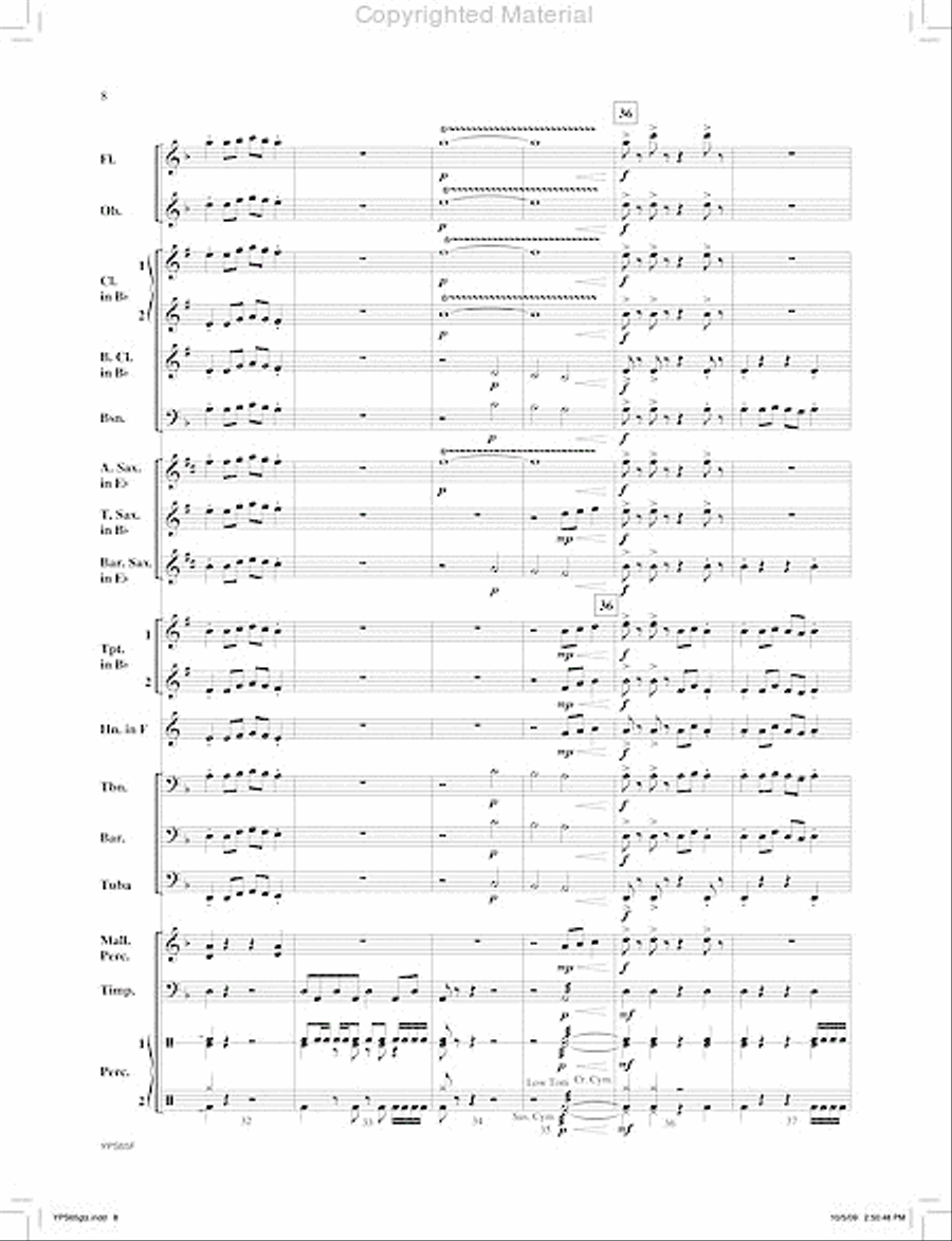 Visigoths Visigoths Concert Band scores gallery preview page 9