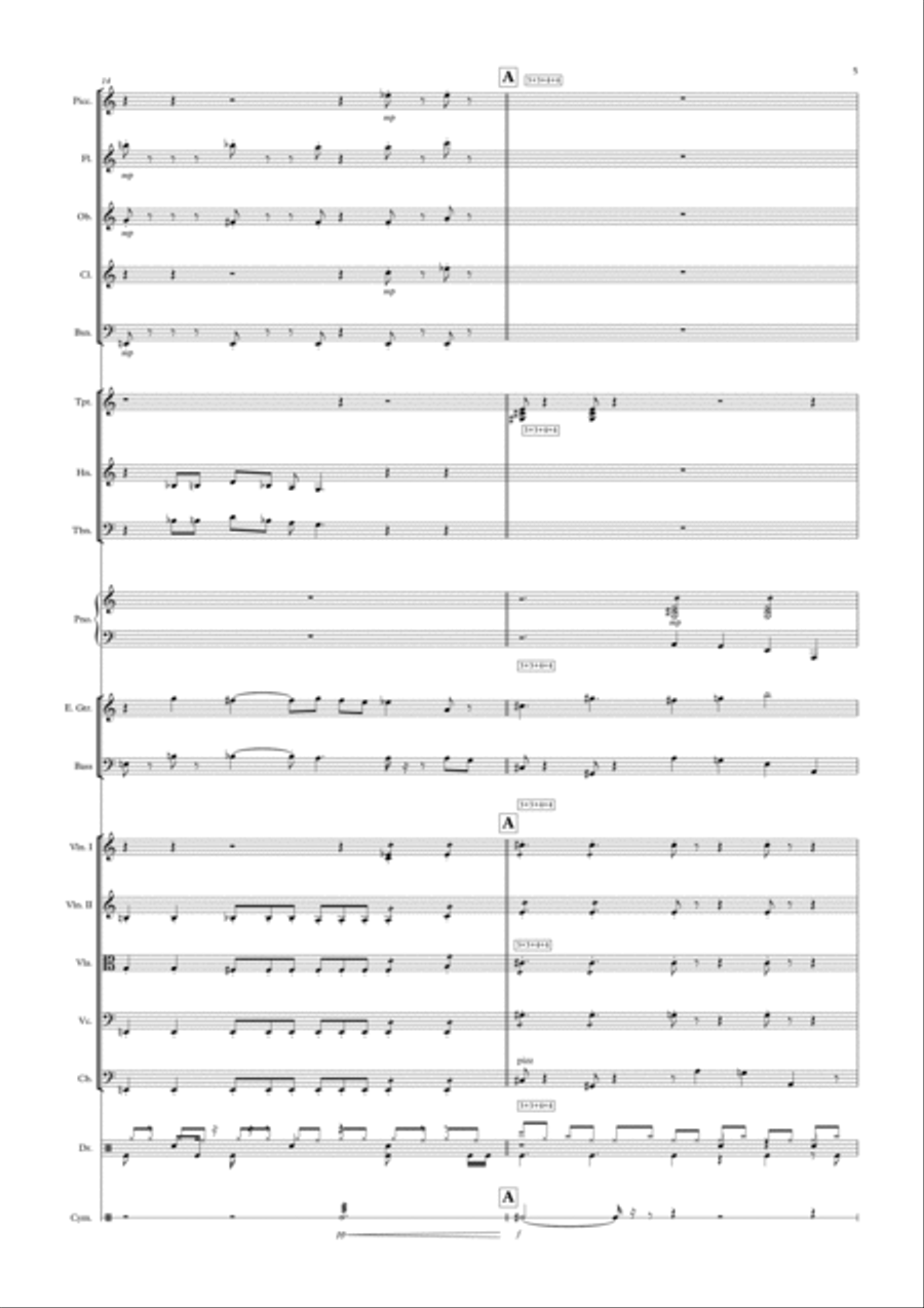 Patterns: E - Smacko Jazz Ensemble scores gallery preview page 5