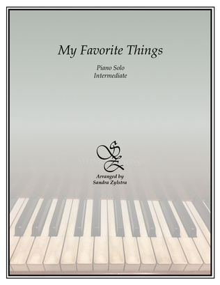 Book cover for My Favorite Things