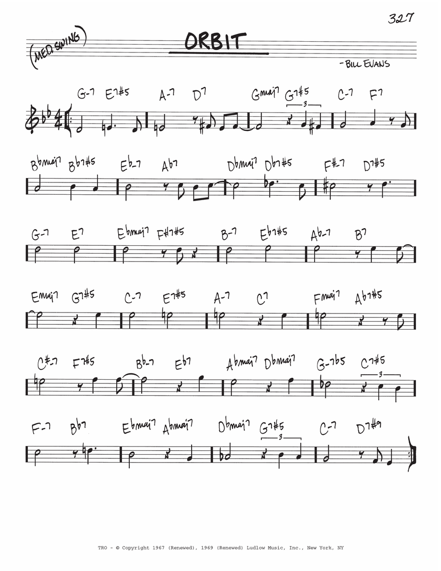 Orbit Orbit Piano scores gallery preview page 1