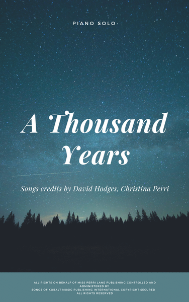 A Thousand Years image number null