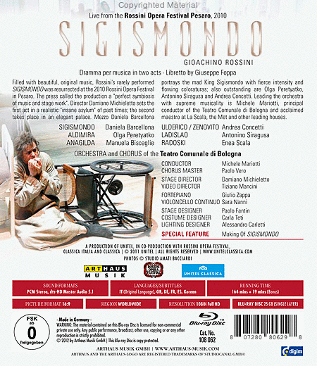 Sigismondo (Blu-Ray)