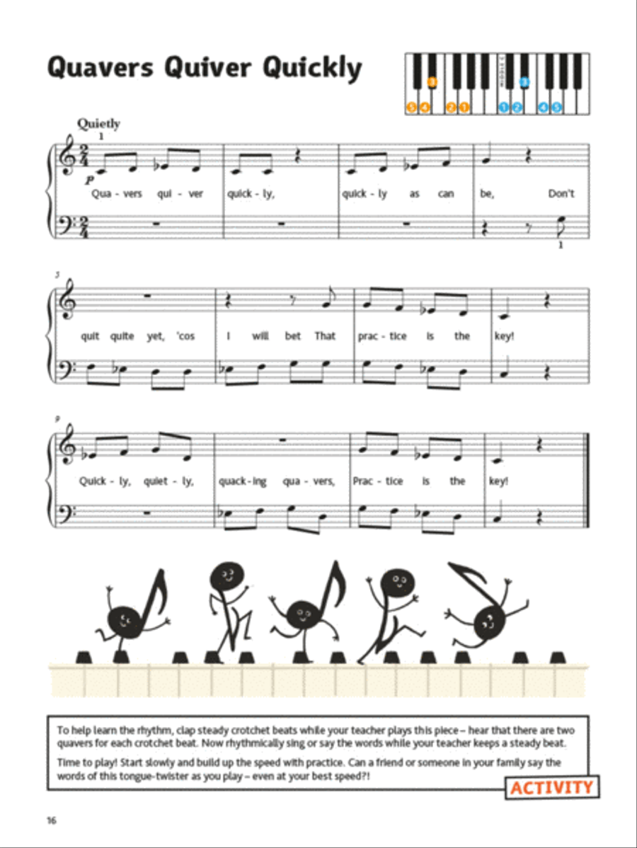 Piano Star: Five-Finger Tunes Piano Method scores gallery preview page 4
