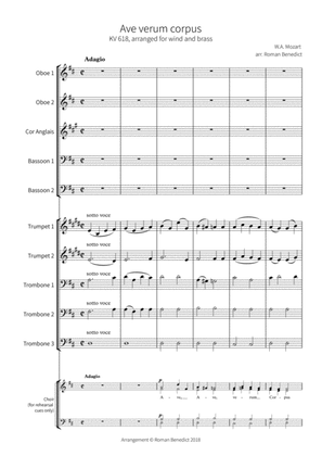 Mozart: Ave Verum Corpus (Wind & Brass Arrangement)