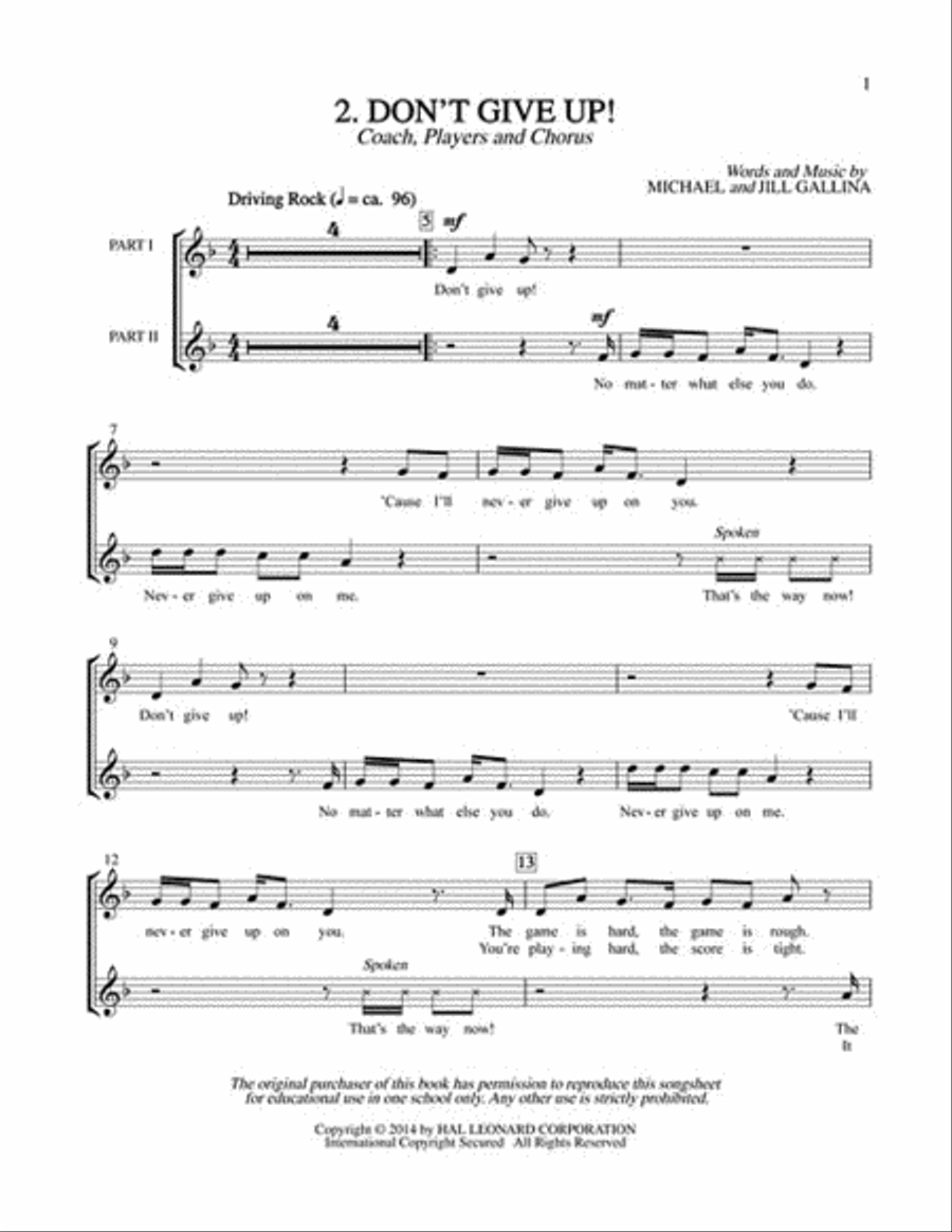 It's How You Play the Game Book and CD scores gallery preview page 4