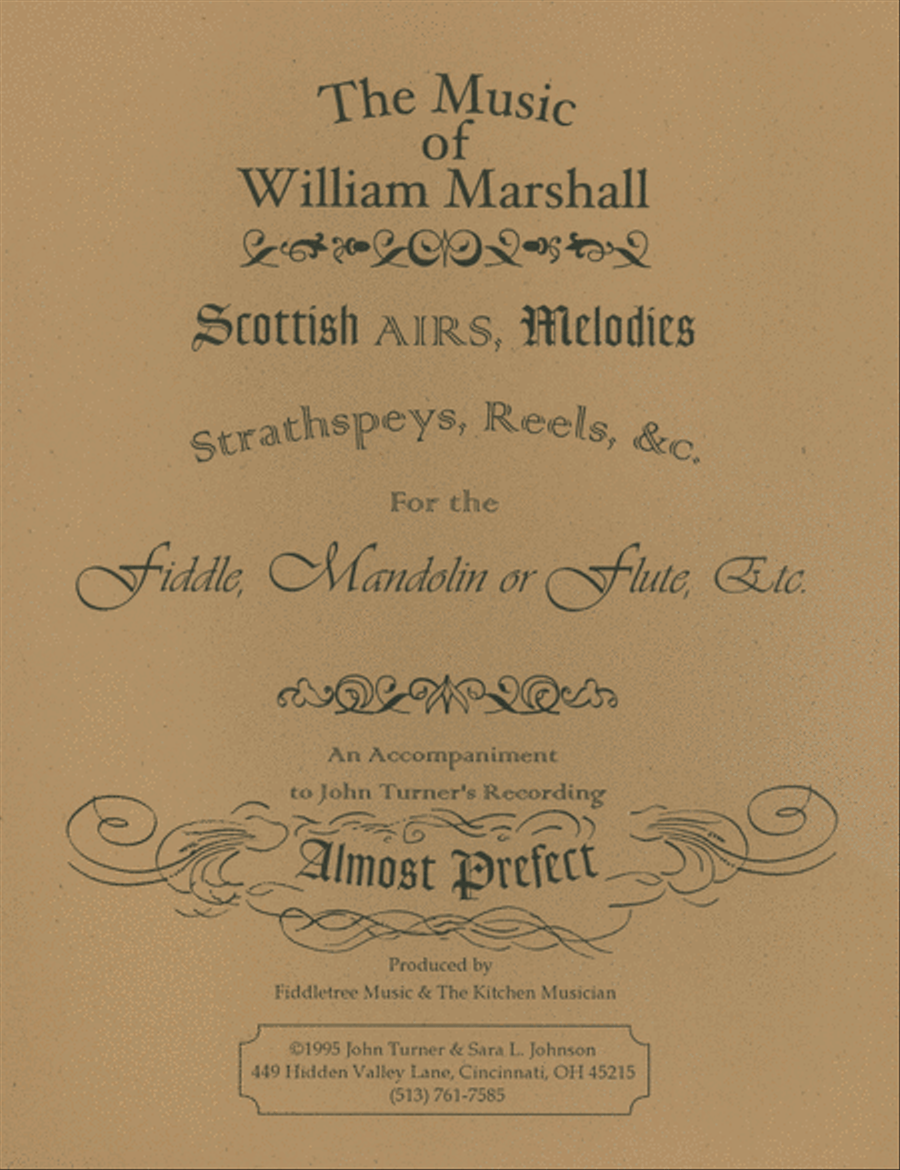 The Music of William Marshall Flute scores gallery preview page 1