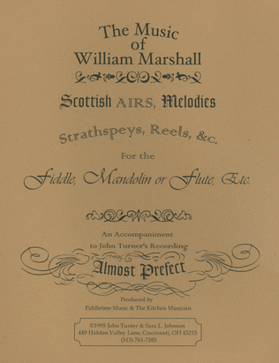Book cover for The Music of William Marshall