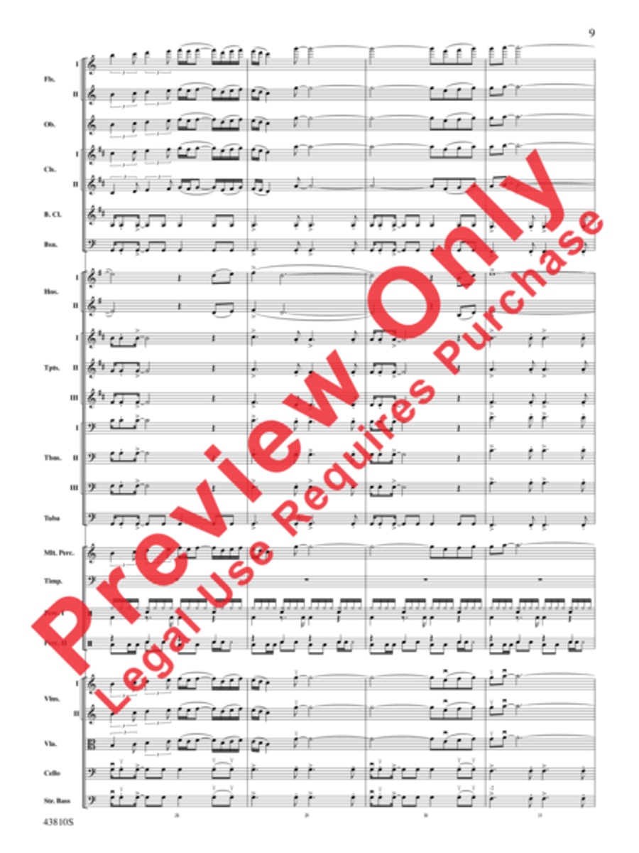 Rocky Broadway Full Orchestra scores gallery preview page 10