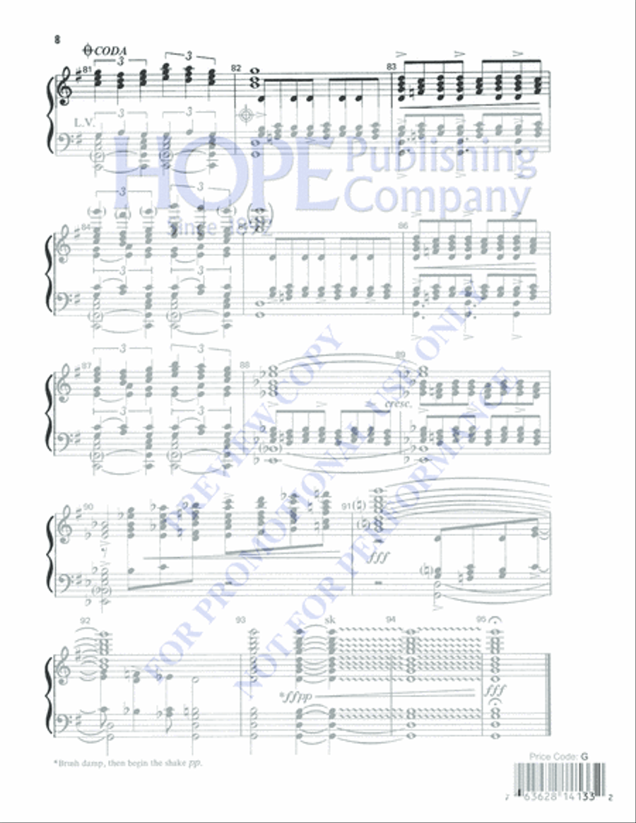 Exultation 5-Octaves scores gallery preview page 8