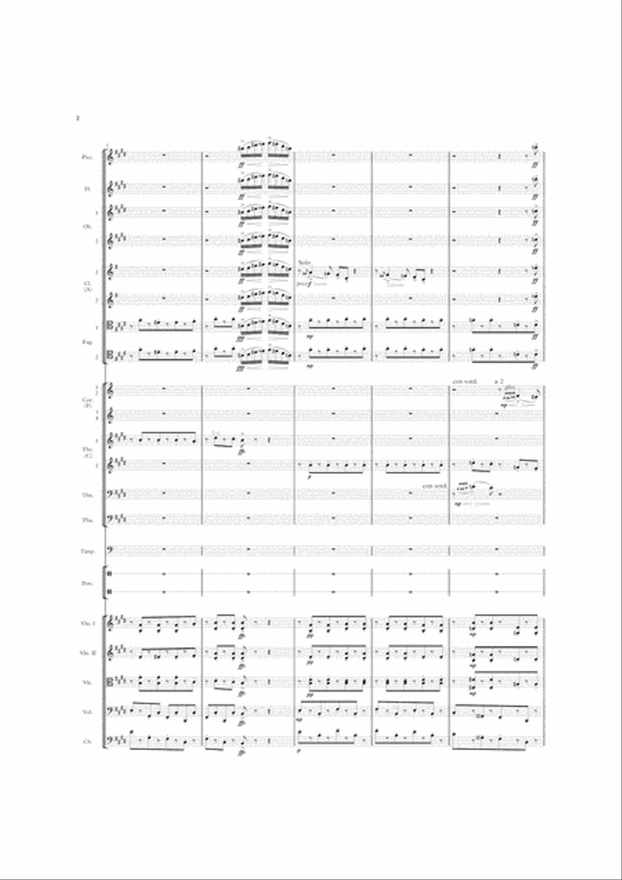 Shorter Orchestral Works Volume 2 Score scores gallery preview page 6