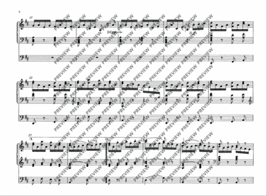 Fanfare, Cantabile and Finale Organ scores gallery preview page 7