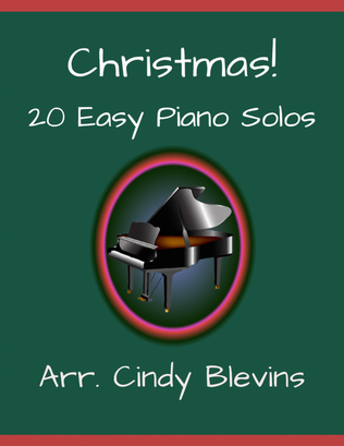 Book cover for Christmas! (20 Easy Piano Solos)