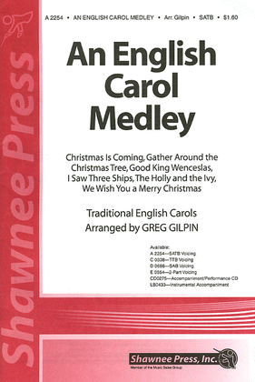 Book cover for An English Carol Medley