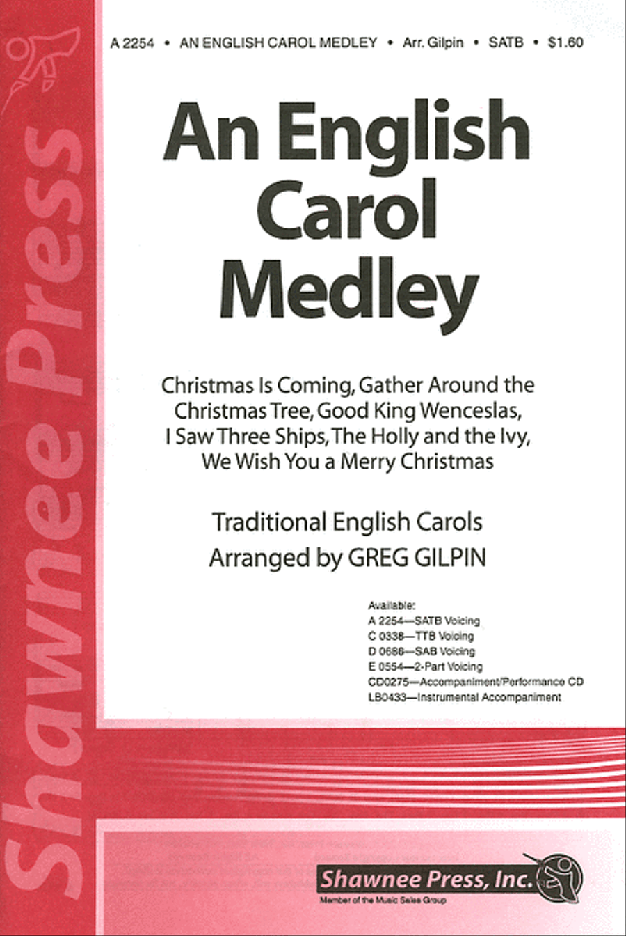 An English Carol Medley An English Carol Medley 4-Part scores gallery preview page 1