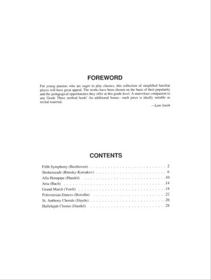 Classic Duets for Piano - Level 3 Piano Duet scores gallery preview page 2