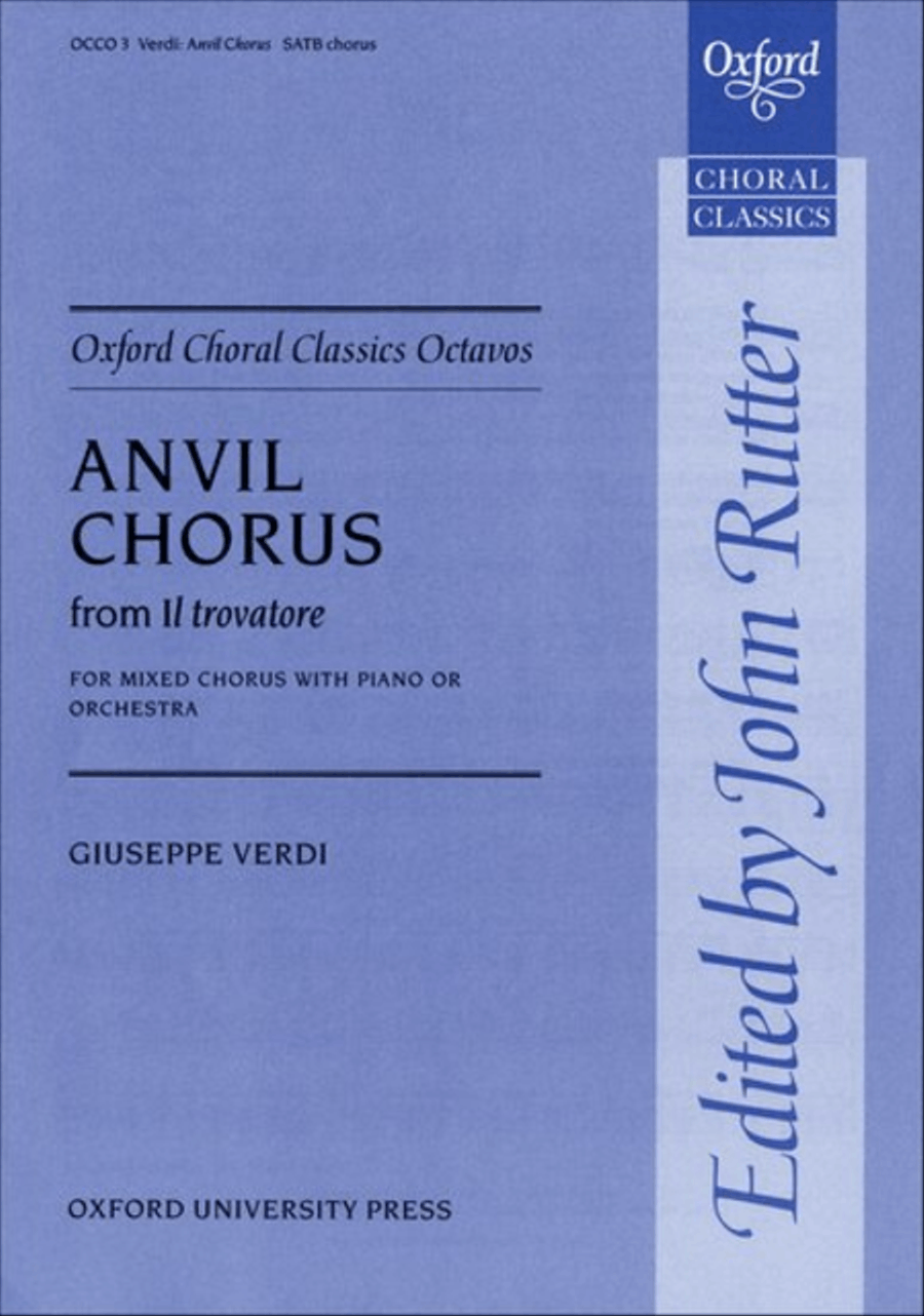Anvil Chorus from Il trovatore 4-Part scores gallery preview page 1