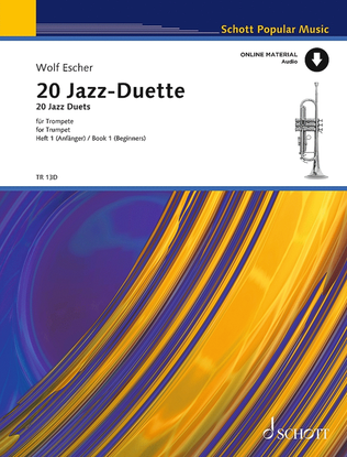 Book cover for 20 Jazz Duets