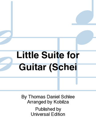 Book cover for Little Suite For Guitar (Schei