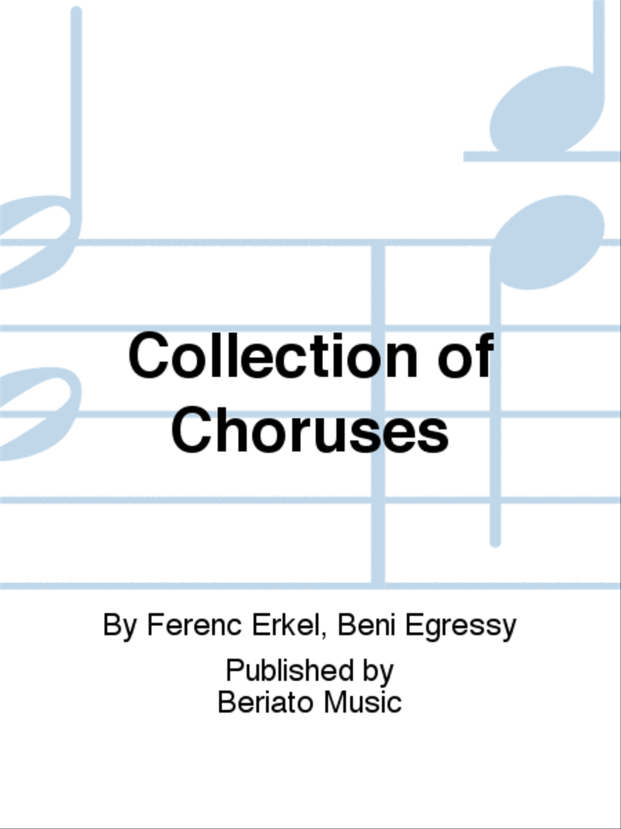Collection of Choruses Mixed Choir scores gallery preview page 1