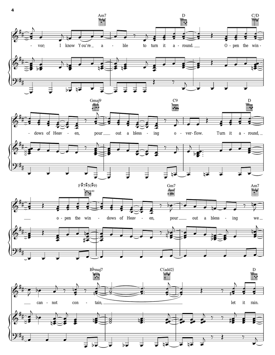 Turn It Around Acoustic Guitar scores gallery preview page 4