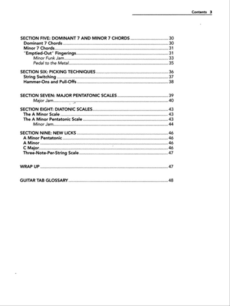 Ultimate Beginner Rock Guitar Basics Mega Pak Electric Guitar scores gallery preview page 3