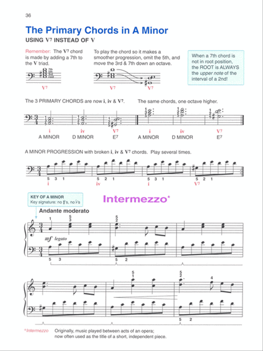 Alfred's Basic Piano Course Lesson Book, Level 3 Piano Method scores gallery preview page 7