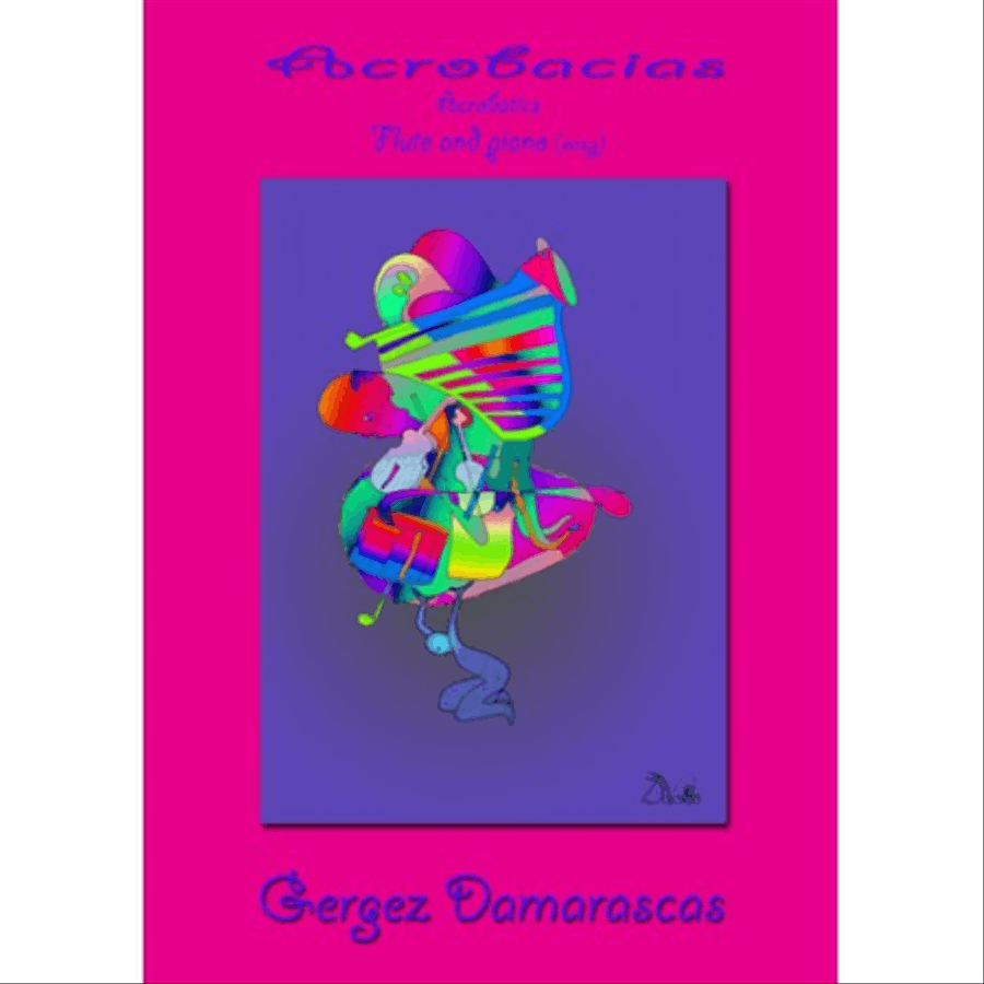 Acrobacias / Acrobatics for flute Flute Solo scores gallery preview page 1
