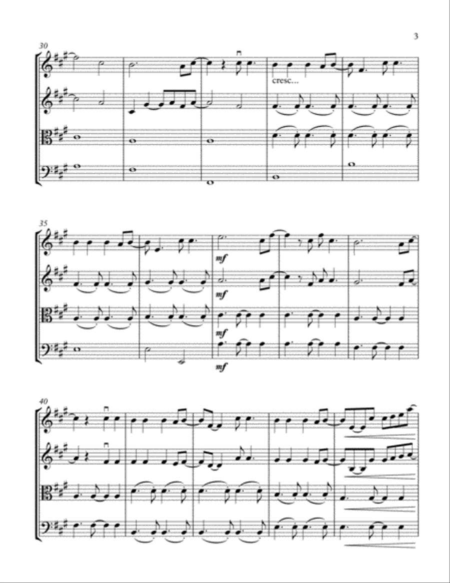 All Of Me All Of Me String Quartet scores gallery preview page 3