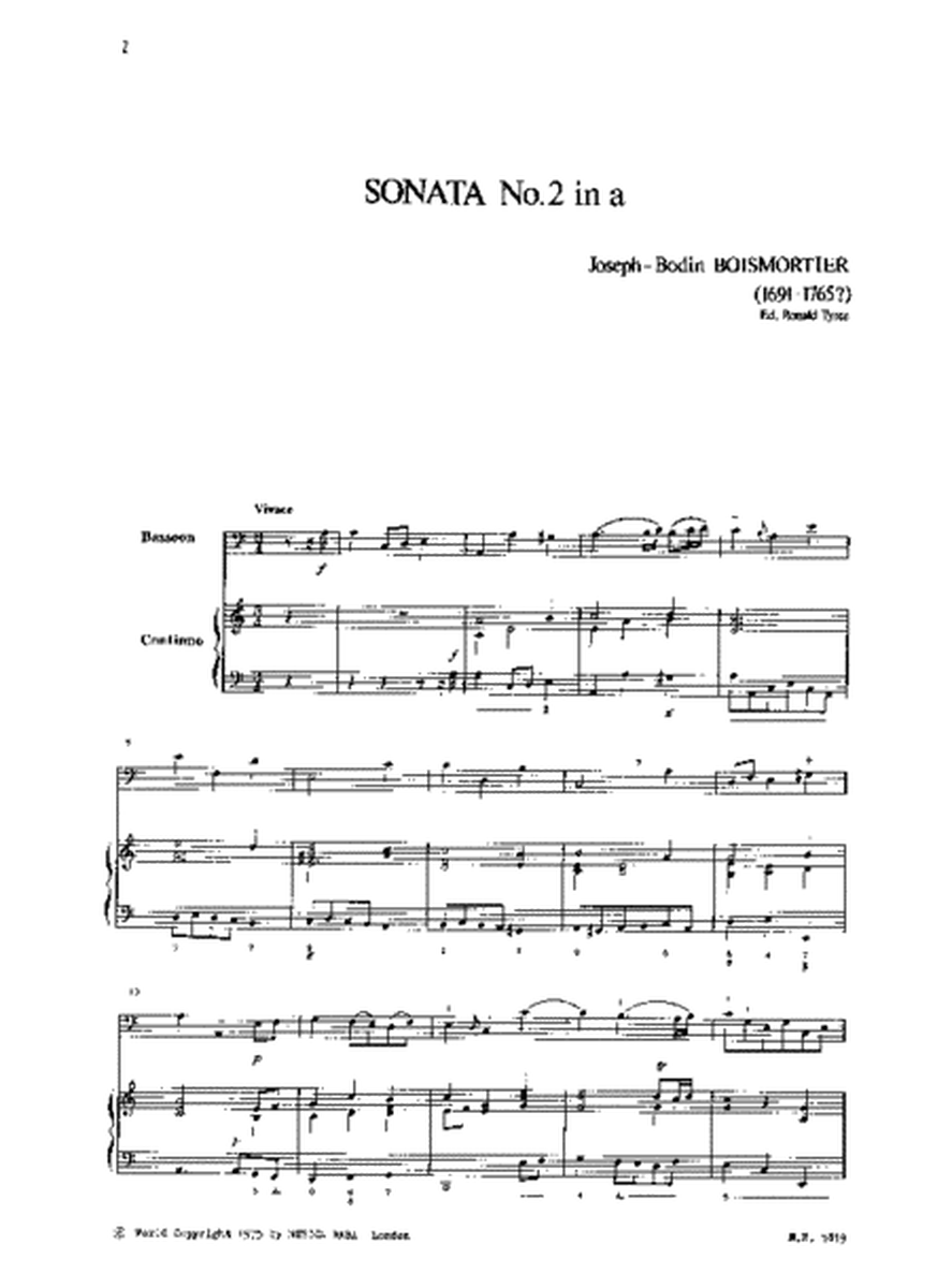 Sonata No. 2 in in A minor