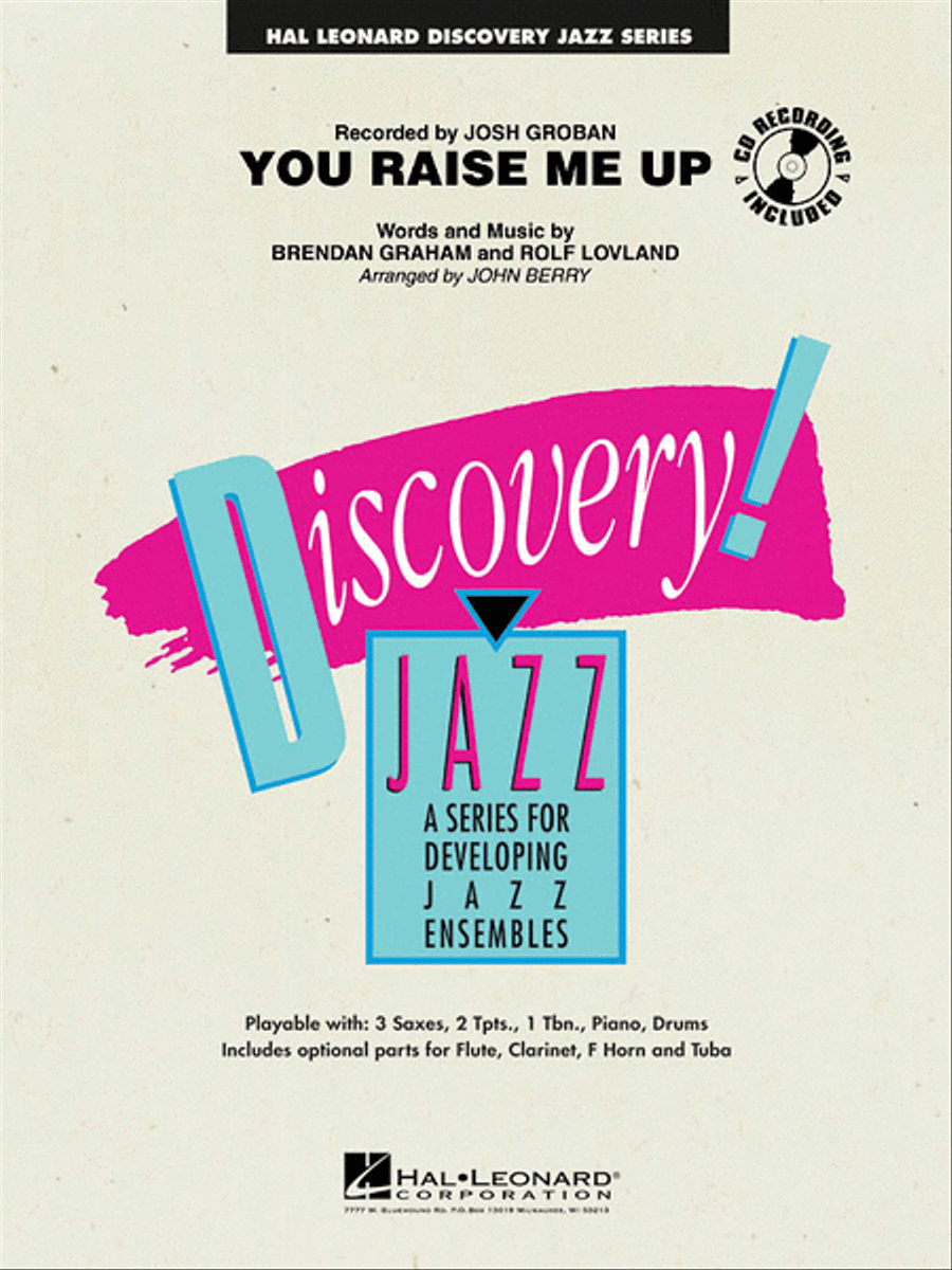 You Raise Me Up Jazz Ensemble scores gallery preview page 1