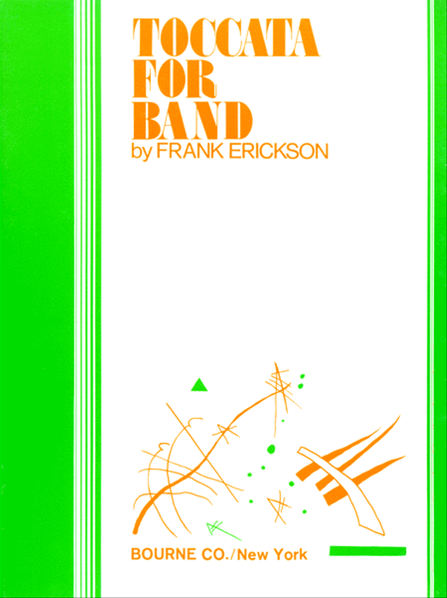 Toccata For Band Concert Band scores gallery preview page 1