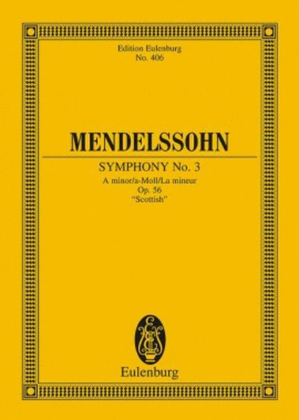 Book cover for Symphony No. 3 in A minor, Op. 56 "Scottish"