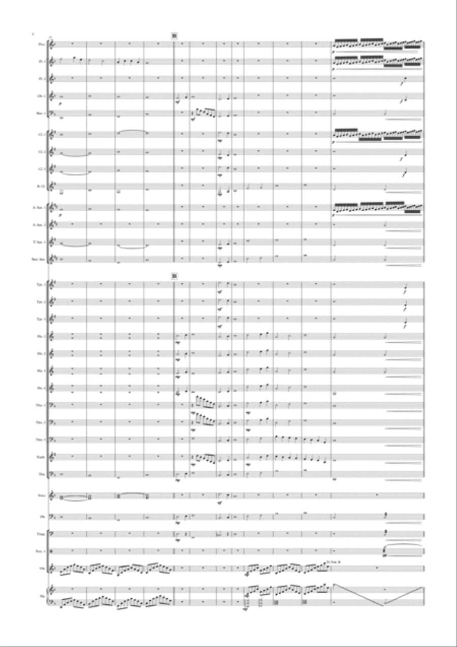 Venint a casa Concert Band scores gallery preview page 2