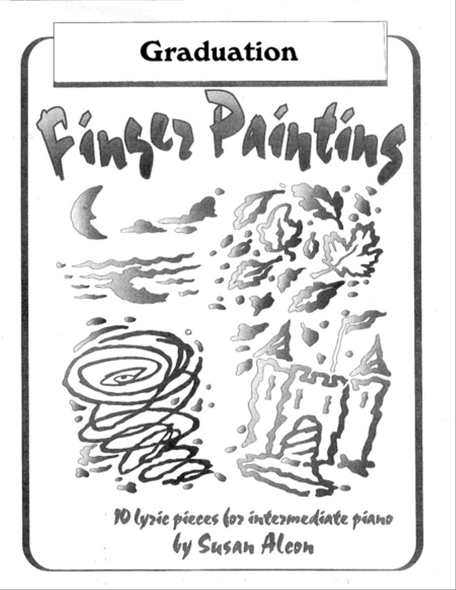 Graduation from Finger Painting by Susan Alcon Piano Solo scores gallery preview page 1